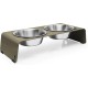 Jaska Raised Dog Bowl, 2 Sizes, 3 Colours
