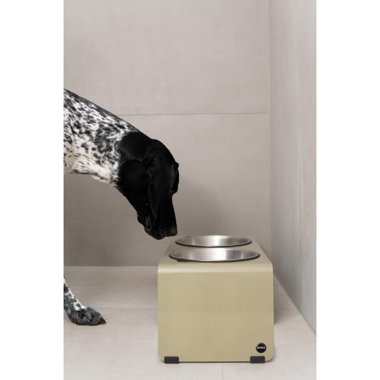 Jaska Raised Dog Bowl, 2 Sizes, 3 Colours Jaska Raised Dog Bowl, 2 Sizes, 3 Colours