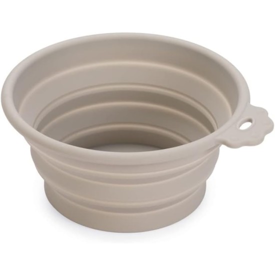Karlie Anto Travel Bowl Silicone 500 ml Grey