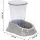 Karlie, Storm Water Dispenser, Grey, 1.5 L Karlie, Storm Water Dispenser, Grey, 1.5 L