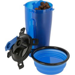 Kerbl 80845 Travel Set for Dogs - Food and Water Container Feeding Bowl, 2 x 350 ml Kerbl 80845 Travel Set for Dogs - Food and Water Container Feeding Bowl, 2 x 350 ml