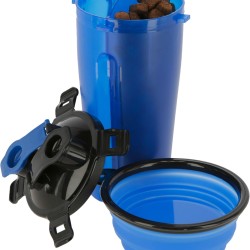 Kerbl 80845 Travel Set for Dogs - Food and Water Container Feeding Bowl, 2 x 350 ml Kerbl 80845 Travel Set for Dogs - Food and Water Container Feeding Bowl, 2 x 350 ml