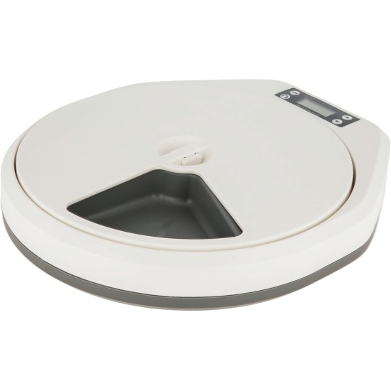 Kerbl Pet Automatic Feeder for Dogs and Cats, Timer Switch, 5 Meals, 240 ml Each Kerbl Pet Automatic Feeder for Dogs and Cats, Timer Switch, 5 Meals, 240 ml Each
