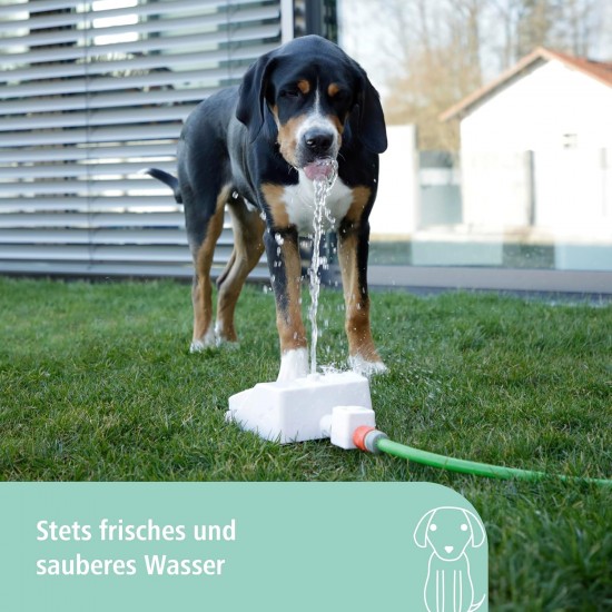 Kerbl Pet Bubble Water Fountain 25.5 x 18 x 8 cm Kerbl Pet Bubble Water Fountain 25.5 x 18 x 8 cm