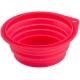Kerbl Silicone Travel Bowl, 500 ml, Red Kerbl Silicone Travel Bowl, 500 ml, Red
