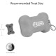 Kibble Bubble Dog Treat Bag Silicone Small Training Bag Portable Waterproof Outdoor Purple Bone Kibble Bubble Dog Treat Bag Silicone Small Training Bag Portable Waterproof Outdoor Purple Bone