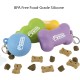 Kibble Bubble Dog Treat Bag Silicone Small Training Bag Portable Waterproof Outdoor Purple Bone Kibble Bubble Dog Treat Bag Silicone Small Training Bag Portable Waterproof Outdoor Purple Bone