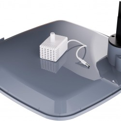 Kittyspout Drinking Fountain for Dogs Wireless Cover + Water Pump Kittyspout Drinking Fountain for Dogs Wireless Cover + Water Pump