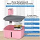 Kittyspout Wireless Drinking Fountain for Dogs, 8 L / 270 oz Large Dog Fountain / Cat Fountain with Motion Sensor, Wireless Dog Drinking Fountain with Battery 5000 mAh, with Quiet Pump and Activated
