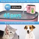 Kittyspout Wireless Drinking Fountain for Dogs, 8 L / 270 oz Large Dog Fountain / Cat Fountain with Motion Sensor, Wireless Dog Drinking Fountain with Battery 5000 mAh, with Quiet Pump and Activated