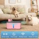 Kittyspout Wireless Drinking Fountain for Dogs, 8 L / 270 oz Large Dog Fountain / Cat Fountain with Motion Sensor, Wireless Dog Drinking Fountain with Battery 5000 mAh, with Quiet Pump and Activated