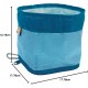 Kurgo Collapsible Dog Food and Water Bowl with Carabiner Hook and Clasp 1.4L Capacity Blue Kurgo Collapsible Dog Food and Water Bowl with Carabiner Hook and Clasp 1.4L Capacity Blue