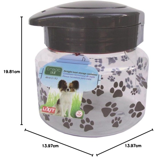 Lixit 30-0128-001 Dog Treat Jar, Large, 128-Ounce Lixit 30-0128-001 Dog Treat Jar, Large, 128-Ounce