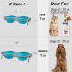 Loving Pets Bella Roma Travel Double Dog Feeder Medium Travel Double Diner, Blue Loving Pets Bella Roma Travel Double Dog Feeder Medium Travel Double Diner, Blue