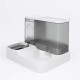 MMIAOO 2-in-1 Automatic Pet Food and Water Dispenser, Cat Food Dispenser, Dog Water Dispenser, Automatic Pet Feeder (Grey) MMIAOO 2-in-1 Automatic Pet Food and Water Dispenser, Cat Food Dispenser, Dog Water Dispenser, Automatic Pet Feeder (Grey)