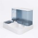 MMIAOO 2-in-1 Automatic Pet Food and Water Dispenser, Cat Food Dispenser, Dog Water Dispenser, Automatic Pet Feeder (Blue) MMIAOO 2-in-1 Automatic Pet Food and Water Dispenser, Cat Food Dispenser, Dog Water Dispenser, Automatic Pet Feeder (Blue)