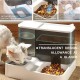 MMIAOO 2-in-1 Automatic Pet Food and Water Dispenser, Cat Food Dispenser, Dog Water Dispenser, Automatic Pet Feeder (Blue) MMIAOO 2-in-1 Automatic Pet Food and Water Dispenser, Cat Food Dispenser, Dog Water Dispenser, Automatic Pet Feeder (Blue)