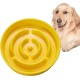 MOPANG Anti-Sling Dog Bowl, Ceramic Slinging Bowl, Raised Ceramic Slow Feeder for Dogs, Slow Feeding for Medium/Large Dogs, Diameter 21 cm, 1000 ml, Navy Blue