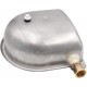 MUALROUS Stainless Steel Pet Water Dryer with Drain Plug and Connector, Automatic Float Water Bowl for Dogs and Farm Animals MUALROUS Stainless Steel Pet Water Dryer with Drain Plug and Connector, Automatic Float Water Bowl for Dogs and Farm Animals