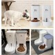 Marchul Cat Dog Feeder and Water Dispenser Self Dispensing Feeder Water Dispenser (Feeder + Water Dispenser + Mat) Marchul Cat Dog Feeder and Water Dispenser Self Dispensing Feeder Water Dispenser (Feeder + Water Dispenser + Mat)