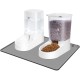 Marchul Cat Dog Feeder and Water Dispenser Self Dispensing Feeder Water Dispenser (Feeder + Water Dispenser + Mat) Marchul Cat Dog Feeder and Water Dispenser Self Dispensing Feeder Water Dispenser (Feeder + Water Dispenser + Mat)