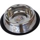 Mascotas Non-Slip Feeding Bowl for Dogs and Cats, 26 x 6 cm, Stainless Steel Mascotas Non-Slip Feeding Bowl for Dogs and Cats, 26 x 6 cm, Stainless Steel
