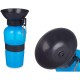 Mascow Blue Black Metal Plastic Dog Water Bottle 500ml Mascow Blue Black Metal Plastic Dog Water Bottle 500ml