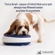 Maxi Filtered Water Bowl (Blue) - 2 Litre - Home & Travel Bowl - Autofill - No Leaks - Antimicrobial - BPA Free - Dog - Cat Maxi Filtered Water Bowl (Blue) - 2 Litre - Home & Travel Bowl - Autofill - No Leaks - Antimicrobial - BPA Free - Dog - Cat