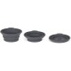 Mountain Paws Collapsible Silicone Dog Bowl with Attachment Loop