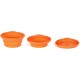 Mountain Paws Collapsible Silicone Dog Bowl with Attachment Loop