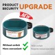 Namsan Heated Water Bowl for Dogs, Heated Frost Protection Drinking Bowl, Anti-Bite Hose Wrap Cable (165 cm / 64.9 inches), 2000 ml Heated Water Bowl for Dogs/Cat/Rabbits/Chicken in Winter Namsan Heated Water Bowl for Dogs, Heated Frost Protection Drinking Bowl, Anti-Bite Hose Wrap Cable (165 cm / 64.9 inches), 2000 ml Heated Water Bowl for Dogs/Cat/Rabbits/Chicken in Winter