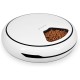 Navaris Automatic Feeder with Timer - 1.6 L Feeder up to 4 Meals a Day - Acoustic Notification - for Small Dogs and Cats