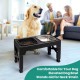 Niubya Raised Dog Bowls with Slow Feeder and Stainless Steel Dog Bowl, Raised Dog Bowls Adjustable to 5 Heights (8cm, 22cm, 25cm, 28cm, 31cm) for Small, Medium and Large Dogs Niubya Raised Dog Bowls with Slow Feeder and Stainless Steel Dog Bowl, Raised Dog Bowls Adjustable to 5 Heights (8cm, 22cm, 25cm, 28cm, 31cm) for Small, Medium and Large Dogs