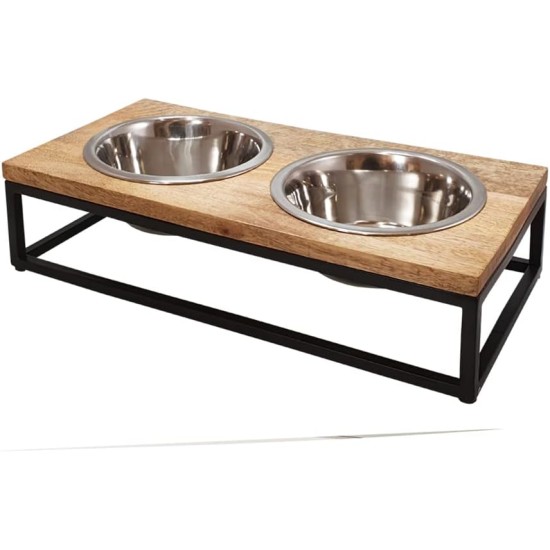 Nobby Elegant Diner 73855 Bowl Stand 48 x 22 x 16 cm 0.8 Litres Nobby Elegant Diner 73855 Bowl Stand 48 x 22 x 16 cm 0.8 Litres