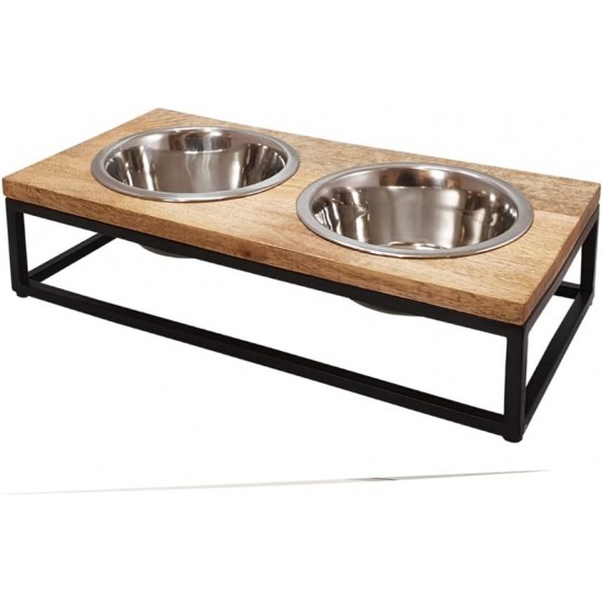 Nobby Elegant Diner 73855 Bowl Stand 48 x 22 x 16 cm 0.8 Litres Nobby Elegant Diner 73855 Bowl Stand 48 x 22 x 16 cm 0.8 Litres