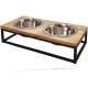Nobby Elegant Diner 73855 Bowl Stand 48 x 22 x 16 cm 0.8 Litres Nobby Elegant Diner 73855 Bowl Stand 48 x 22 x 16 cm 0.8 Litres