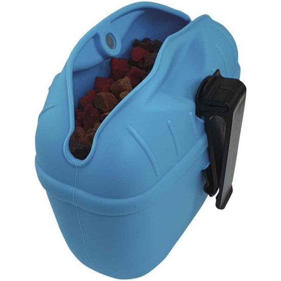 Nobby Silicone Snack Bag Rio Grey 12.5 x 4 x 10.5 cm Nobby Silicone Snack Bag Rio Grey 12.5 x 4 x 10.5 cm