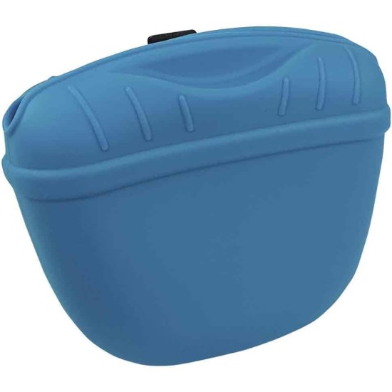 Nobby Silicone snack bag Rio light blue 12.5 x 4 x 10.5 cm Nobby Silicone snack bag Rio light blue 12.5 x 4 x 10.5 cm