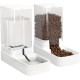 Noeborty Feeder and Water Dispenser for Cats and Dogs, Automatic Dry Food Dispenser for Cats and Dogs, Automatic Feeder for Small, Medium and Large Pets Noeborty Feeder and Water Dispenser for Cats and Dogs, Automatic Dry Food Dispenser for Cats and Dogs, Automatic Feeder for Small, Medium and Large Pets