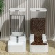 Noeborty Feeder and Water Dispenser for Cats and Dogs, Automatic Dry Food Dispenser for Cats and Dogs, Automatic Feeder for Small, Medium and Large Pets Noeborty Feeder and Water Dispenser for Cats and Dogs, Automatic Dry Food Dispenser for Cats and Dogs, Automatic Feeder for Small, Medium and Large Pets