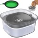 Norhogo 2L Anti-drip Dog Water Bowl, Floating Dog Water Bowl, Cat Bowls, Slow Dog Water Bowl, Anti-Overflow Visible Water Dispenser for Pets, Grey Norhogo 2L Anti-drip Dog Water Bowl, Floating Dog Water Bowl, Cat Bowls, Slow Dog Water Bowl, Anti-Overflow Visible Water Dispenser for Pets, Grey