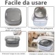 Norhogo 2L Anti-drip Dog Water Bowl, Floating Dog Water Bowl, Cat Bowls, Slow Dog Water Bowl, Anti-Overflow Visible Water Dispenser for Pets, Grey Norhogo 2L Anti-drip Dog Water Bowl, Floating Dog Water Bowl, Cat Bowls, Slow Dog Water Bowl, Anti-Overflow Visible Water Dispenser for Pets, Grey