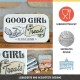 Nostalgic-Art Retro Treat Tin, 6 x 9.5 x 2 cm, Good Girl Treats - Gift Idea for Dog Owners, Dog Treat Tin, Vintage Design