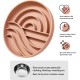 OHMO Anti-sling dog bowl, anti-slinging bowl dogs for cats puppies, healthy eating, stops bloating, non-slip, environmentally friendly silicone (coral) OHMO Anti-sling dog bowl, anti-slinging bowl dogs for cats puppies, healthy eating, stops bloating, non-slip, environmentally friendly silicone (coral)