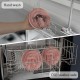 OHMO Anti-sling dog bowl, anti-slinging bowl dogs for cats puppies, healthy eating, stops bloating, non-slip, environmentally friendly silicone (coral) OHMO Anti-sling dog bowl, anti-slinging bowl dogs for cats puppies, healthy eating, stops bloating, non-slip, environmentally friendly silicone (coral)