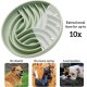 OHMO Anti-sling dog bowl, anti-slinging bowl dogs for cats puppies, healthy eating, stops bloating, non-slip, environmentally friendly silicone (coral) OHMO Anti-sling dog bowl, anti-slinging bowl dogs for cats puppies, healthy eating, stops bloating, non-slip, environmentally friendly silicone (coral)