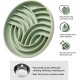 OHMO Anti-sling dog bowl, anti-slinging bowl dogs for cats puppies, healthy eating, stops bloating, non-slip, environmentally friendly silicone (slate grey) OHMO Anti-sling dog bowl, anti-slinging bowl dogs for cats puppies, healthy eating, stops bloating, non-slip, environmentally friendly silicone (slate grey)