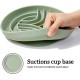 OHMO Anti-sling dog bowl, anti-slinging bowl dogs for cats puppies, healthy eating, stops bloating, non-slip, environmentally friendly silicone (slate grey) OHMO Anti-sling dog bowl, anti-slinging bowl dogs for cats puppies, healthy eating, stops bloating, non-slip, environmentally friendly silicone (slate grey)