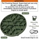OHMO Anti-sling dog bowl, anti-slinging bowl dogs for cats puppies, healthy eating, stops bloating, non-slip, environmentally friendly silicone (slate grey) OHMO Anti-sling dog bowl, anti-slinging bowl dogs for cats puppies, healthy eating, stops bloating, non-slip, environmentally friendly silicone (slate grey)