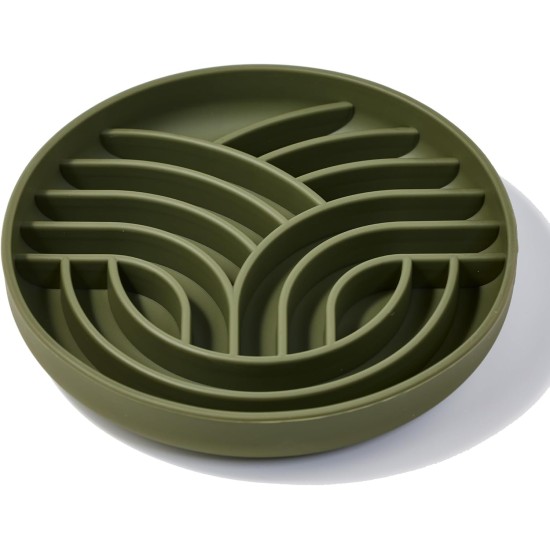 OHMO Anti-sling dog bowl, anti-slinging bowl dogs for cats puppies, healthy eating, stops bloating, non-slip, environmentally friendly silicone (slate grey) OHMO Anti-sling dog bowl, anti-slinging bowl dogs for cats puppies, healthy eating, stops bloating, non-slip, environmentally friendly silicone (slate grey)